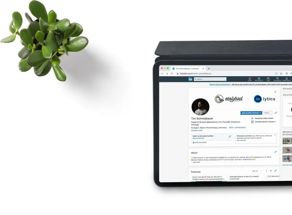 añadir perfil linkedin curriculum - Cómo adjuntar mi perfil de LinkedIn