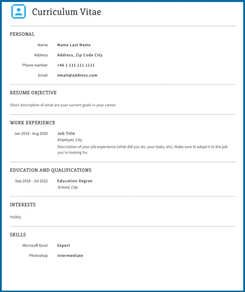 Cómo escribir un CV en Suecia: Guía completa para el mercado laboral sueco - How do I write a CV for a foreign country how to write a cv in sweden - How do I write a CV for a foreign country